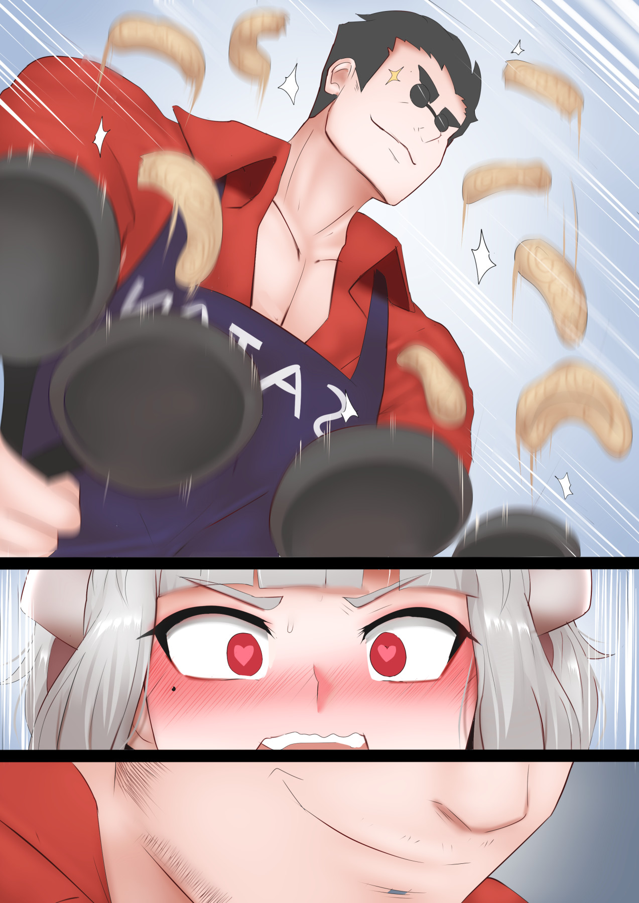 Hentai Manga Comic-Pancakes Challenge-Read-15